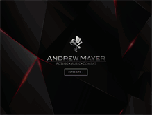 Tablet Screenshot of andrewcmayer.com